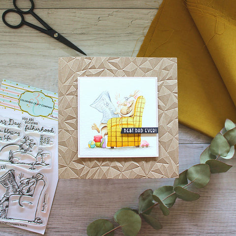 Colorado Craft Company - For Dad Stamp and Die - Anita Jeram