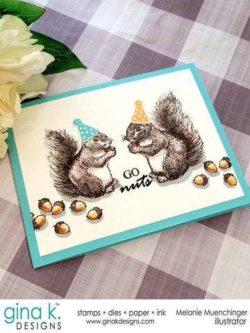 Gina K Designs - Forest Friend Additions Stamp Set