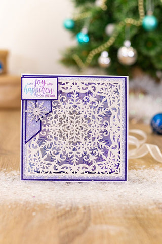 Crafter's Companion - Sara Signature - Glittering Snowflakes Die - Frosted Dimension