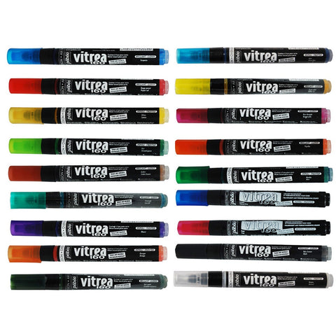 Pebeo Vitrea 160 Marker Pens