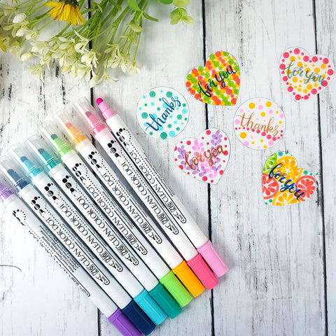 Kuretake - ZIG Clean Color Dot Markers - 12 Colors Set – Arts and Crafts  Supplies Online Australia