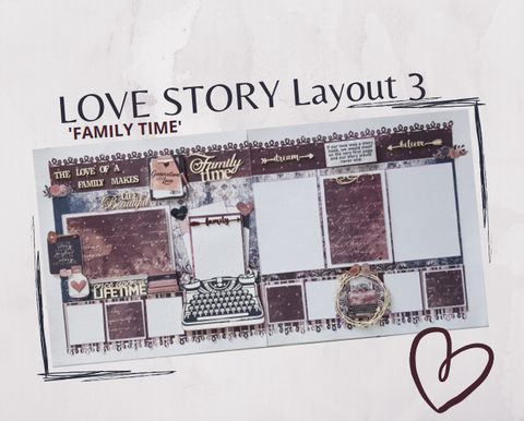 La Paper - Love Story Scrapbooking Papers