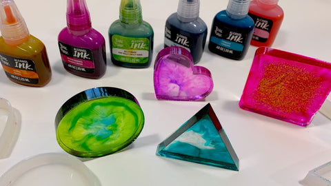 Brea Reese Alcohol Ink - Neon Green