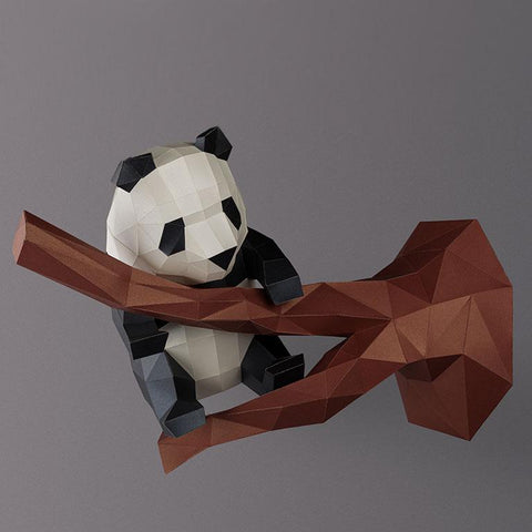 Papercraft World - 3D Papercraft Wall Art Panda