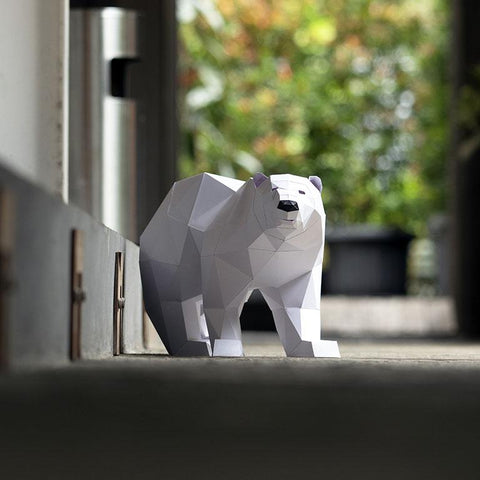 Papercraft World - 3D Papercraft Polar Bear 3D Model