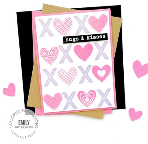 Taylored Expressions - Fill in the Blank - Love Cling & Clear Combo Stamps