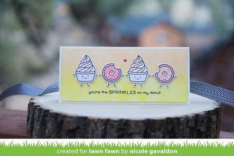 Lawn Fawn - Sweet Friends -  Stamp and Die Sets