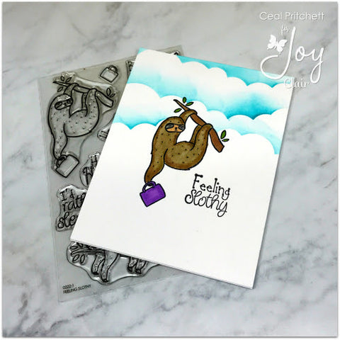 Joy Clair - Feeling Slothly Clear Stamps