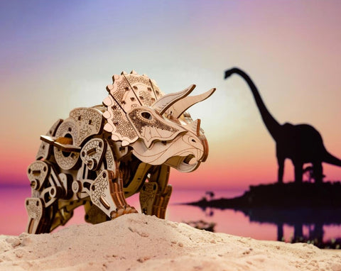 EWA Eco-Wood-Art - Construction Kit - Triceratops