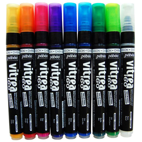 Pebeo Vitrea 160 Marker Pens