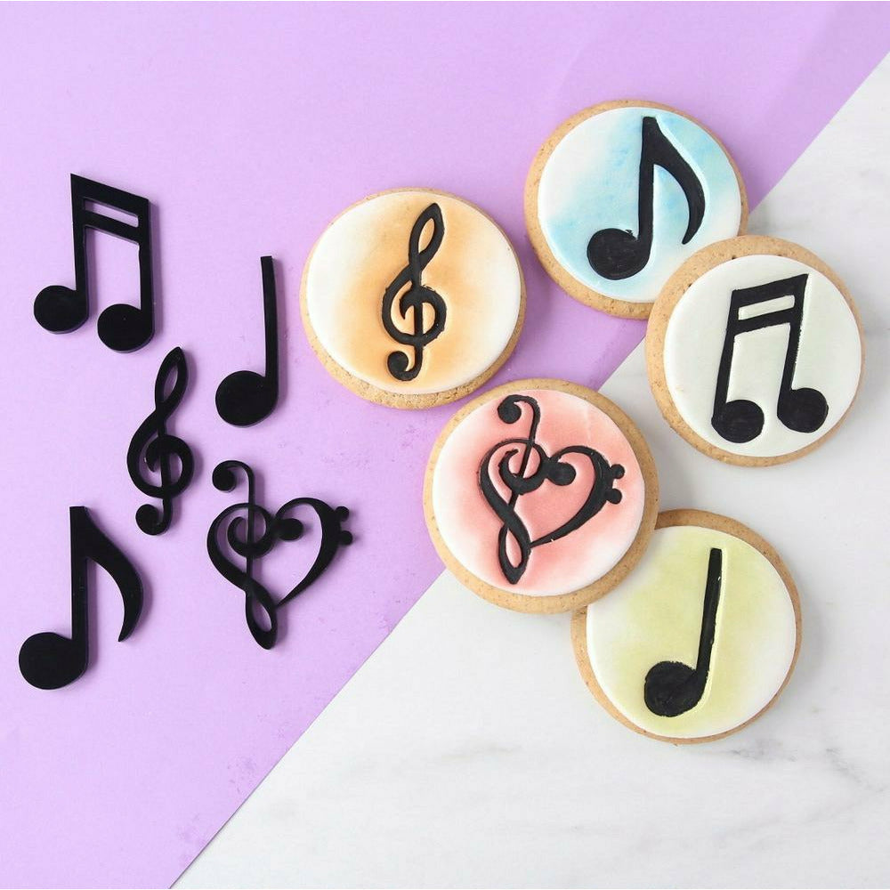 Sweet Stamp - Music Notes Elements