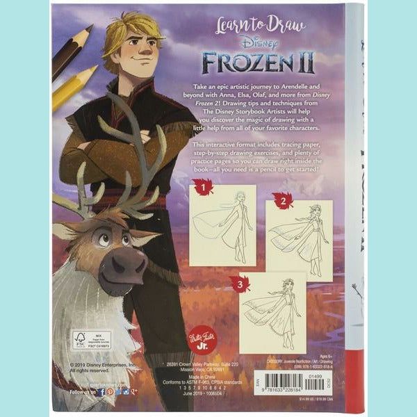 Walter Foster Creative Books Learn To Draw Disney Frozen Ii Featurin Arts And Crafts Supplies Online Australia