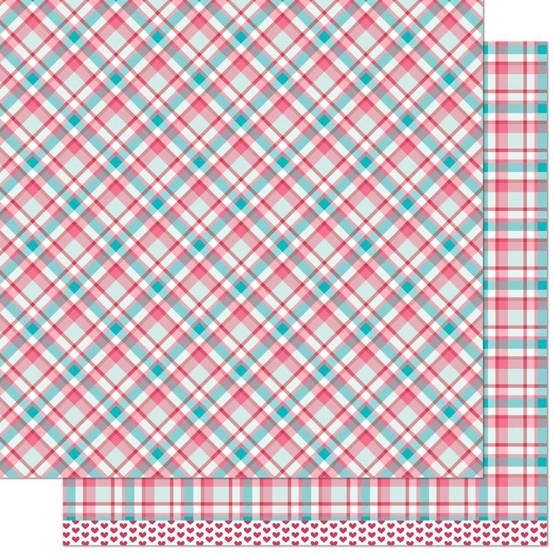 Lawn Fawn - Patterned Papers - Perfectly Plaid Remix