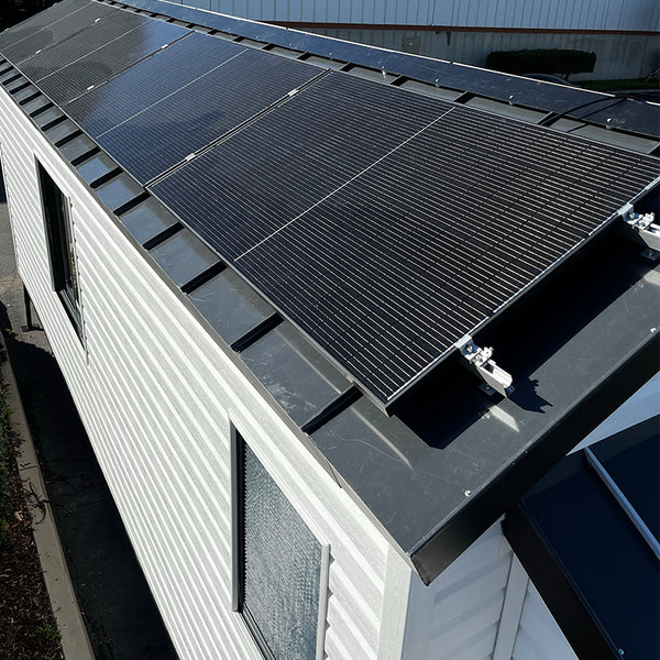 Solar Panels on Tiny Home