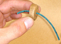 visco fuse inserted through a paper plug