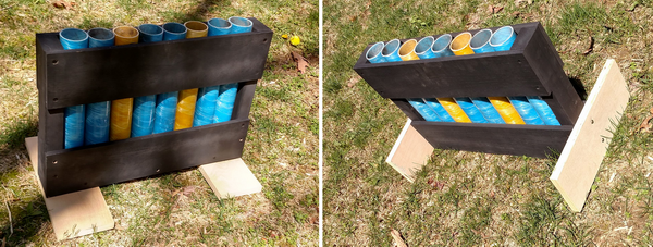 Simple Morgar rack for fireworks - Easy to follow instructions