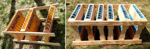 Build this mortar rack for your fireworks displays