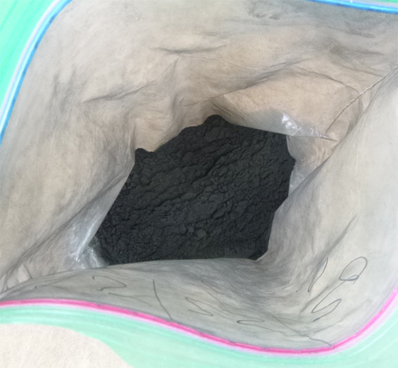 Bag of black powder rocket fuel