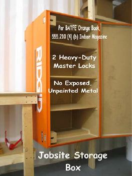 Jobsite Storage Box Type 4 Indoor Magazine
