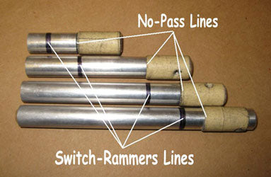No-Pass Lines on Rocket Tool Drifts