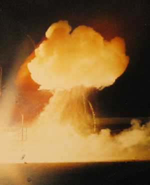 70 Foot Mushroom Cloud by Bluegrass Pyrotechnic Guild