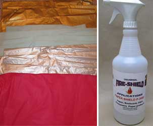 Tissue Paper, and Fireproofing Product