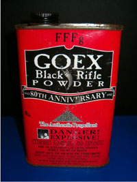 Goex Brand Black Powder