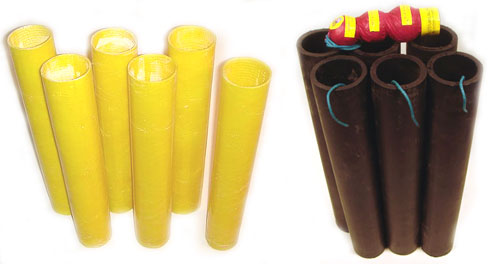 Skylighter HDPE and Fiberglass Festival Ball Mortars