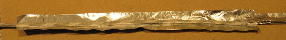 Foil-Tape-Wrapped Fast Fuse to Make Quickmatch