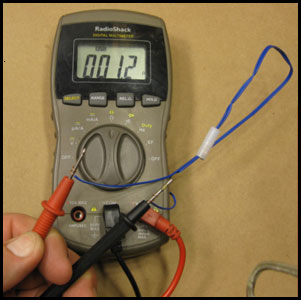 Testing electric match blanks, GN5040