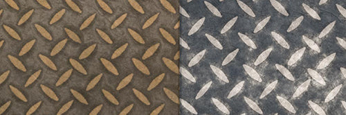View Full Range of Products in P88 - Batik Tread Plate Grey