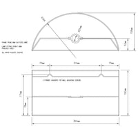 wall light dimensions