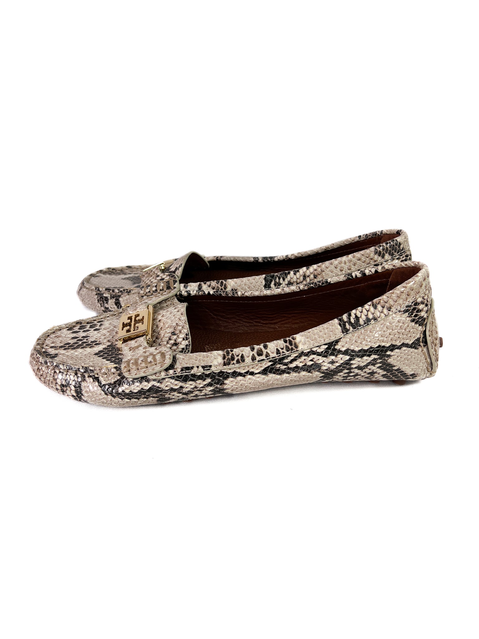 Tory Burch snake print leather loafers size  NEW **ONLINE ONLY** – My  Girlfriend's Wardrobe LLC