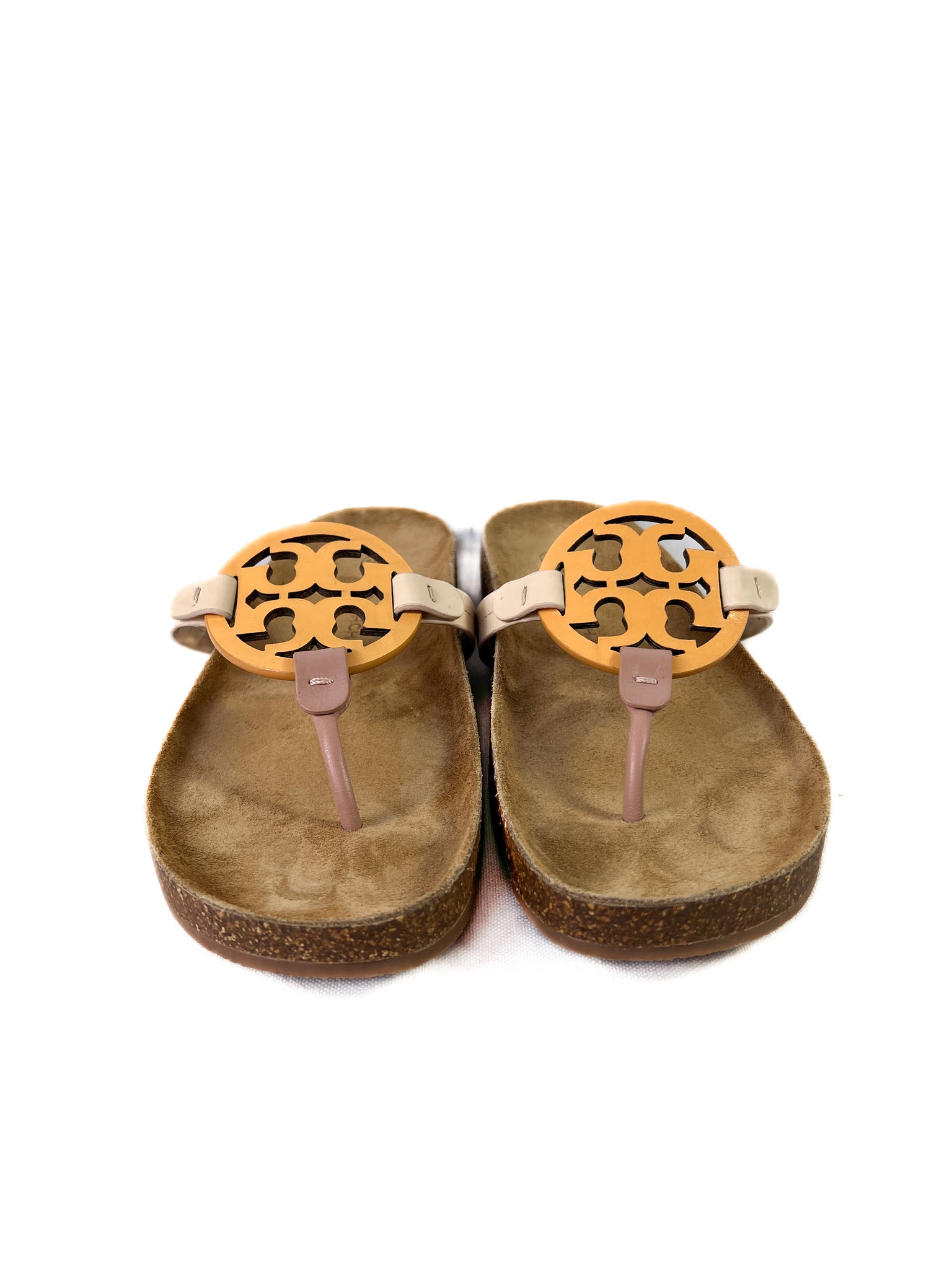 Tory Burch tri color cloud Miller sandals size 10 – My Girlfriend's  Wardrobe LLC