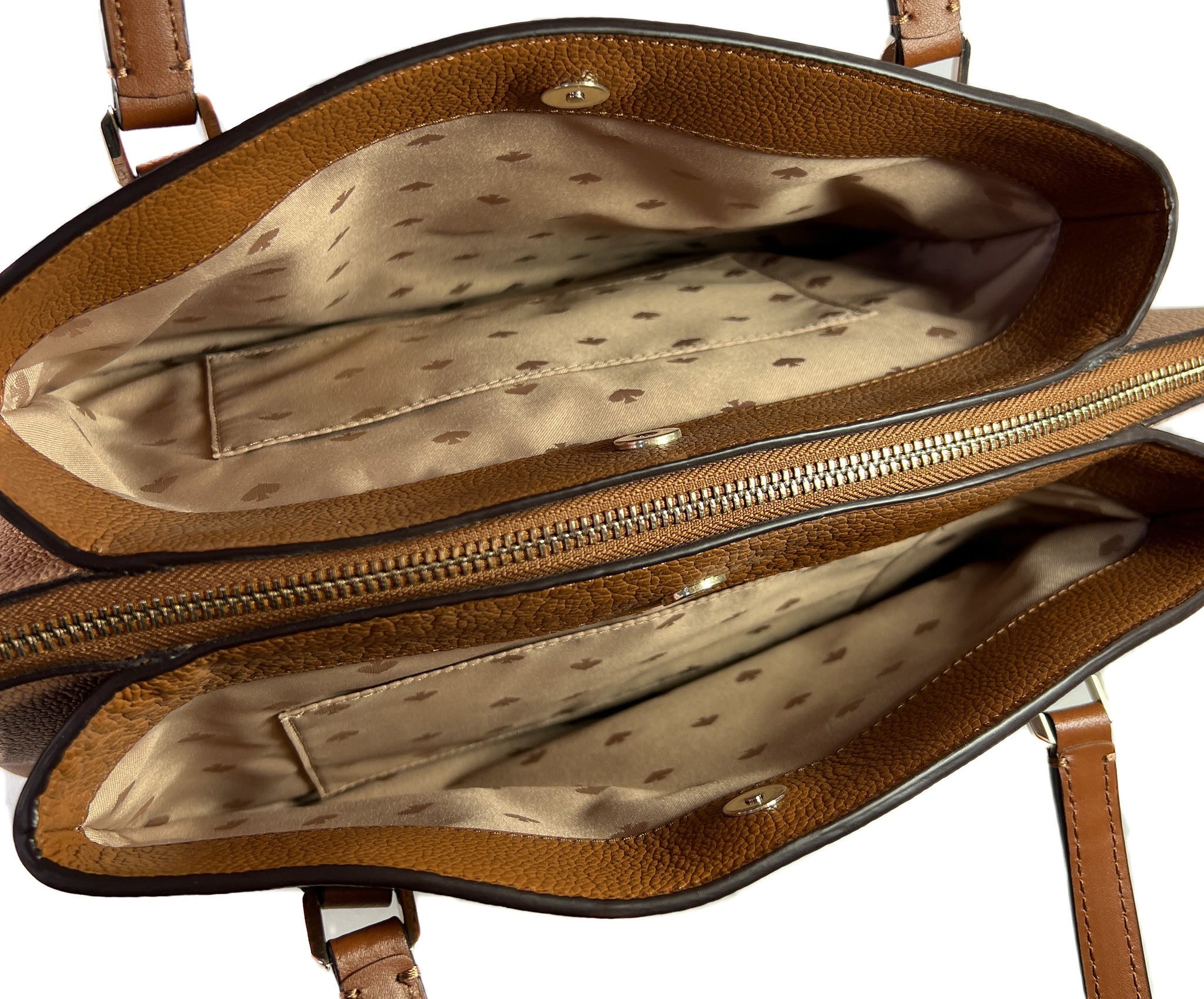 Kate Spade brown leather shoulder bag – My Girlfriend's Wardrobe LLC
