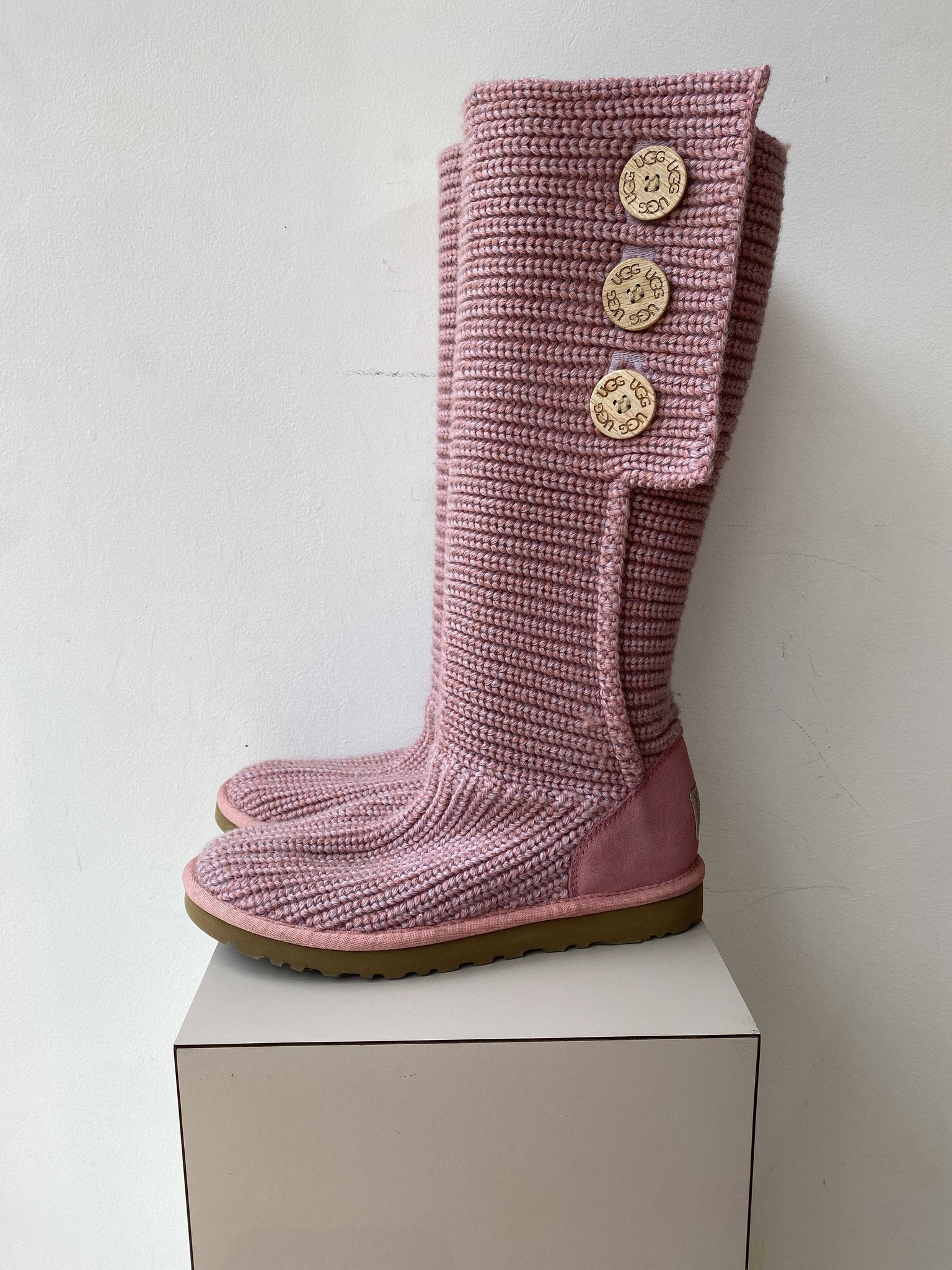 pink and purple ugg boots