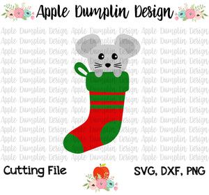 Download Christmas Mouse Svg Apple Dumplin Design