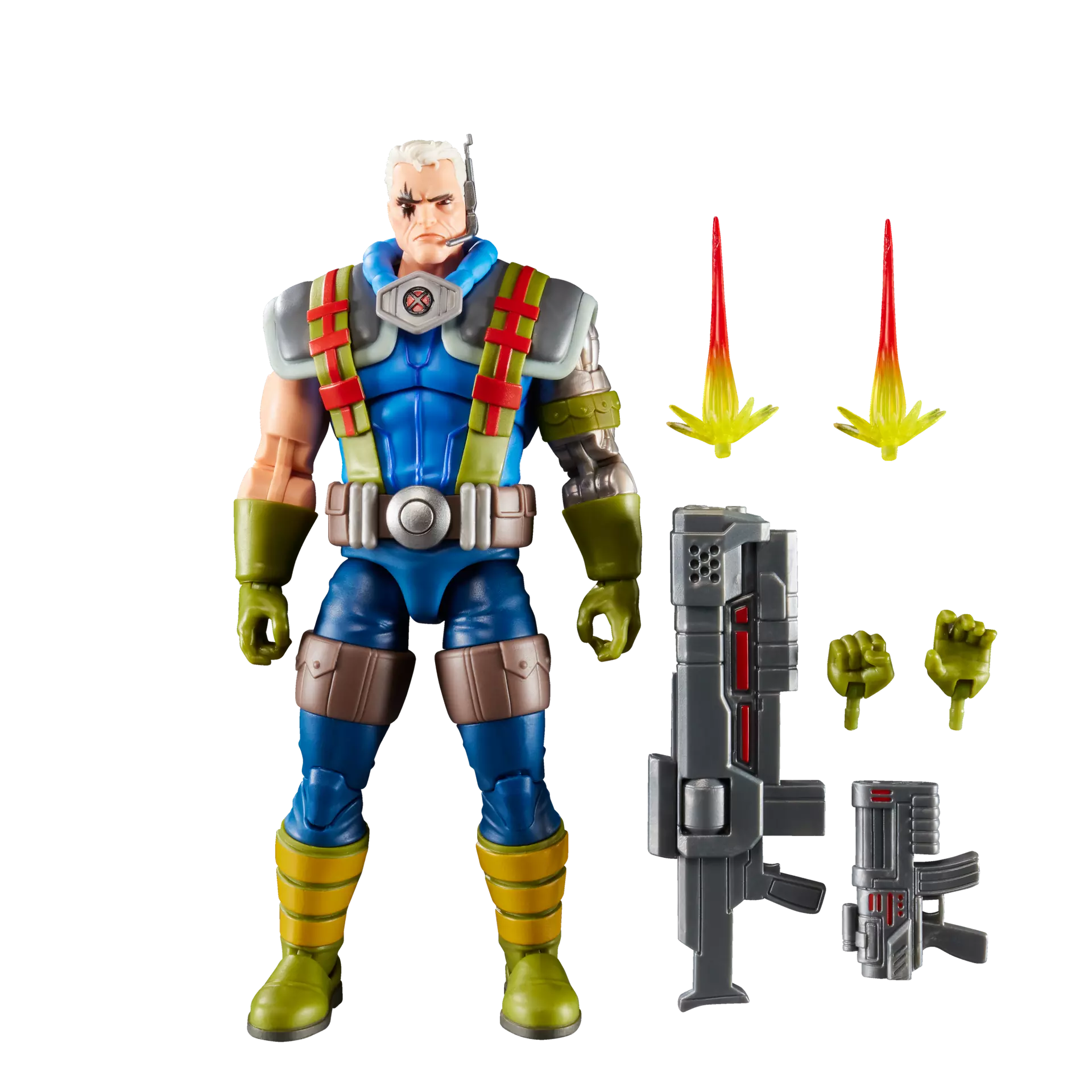 Marvel Legends Vintage Retro Series '97 X-Men Cable Action Figure