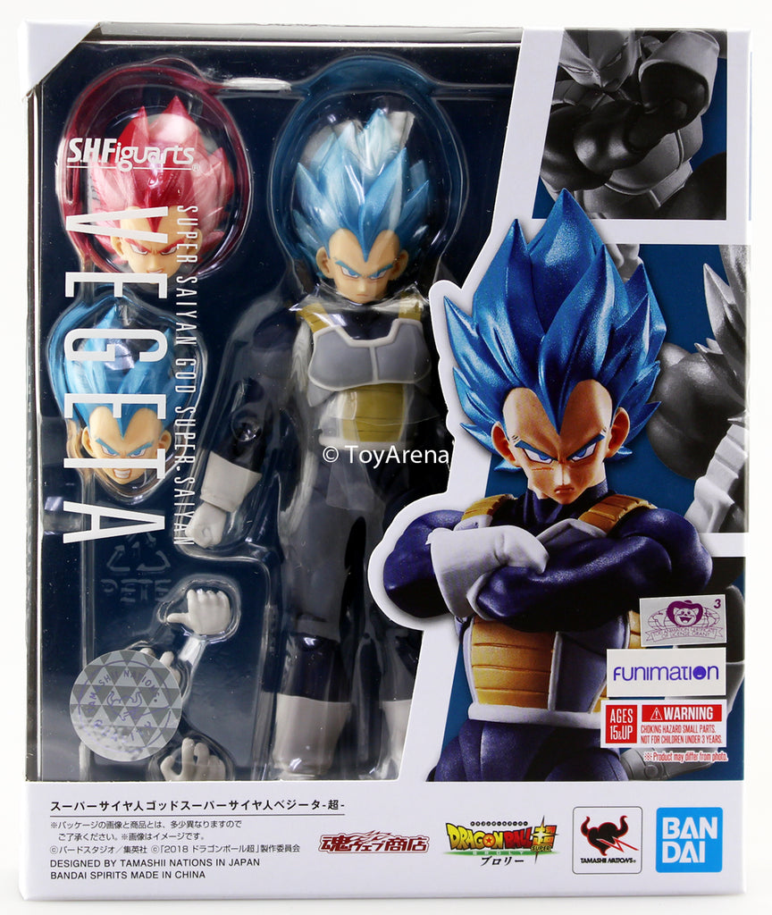 sh figuarts vegeta super saiyan god