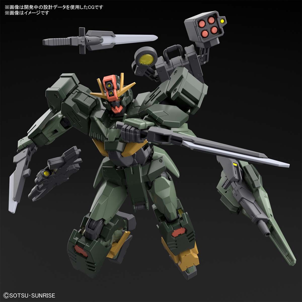 Gundam 1/144 HGBB #05 Breaker Battlogue GNT-0000SDV Gundam 00 Command Qan[T] Model Kit