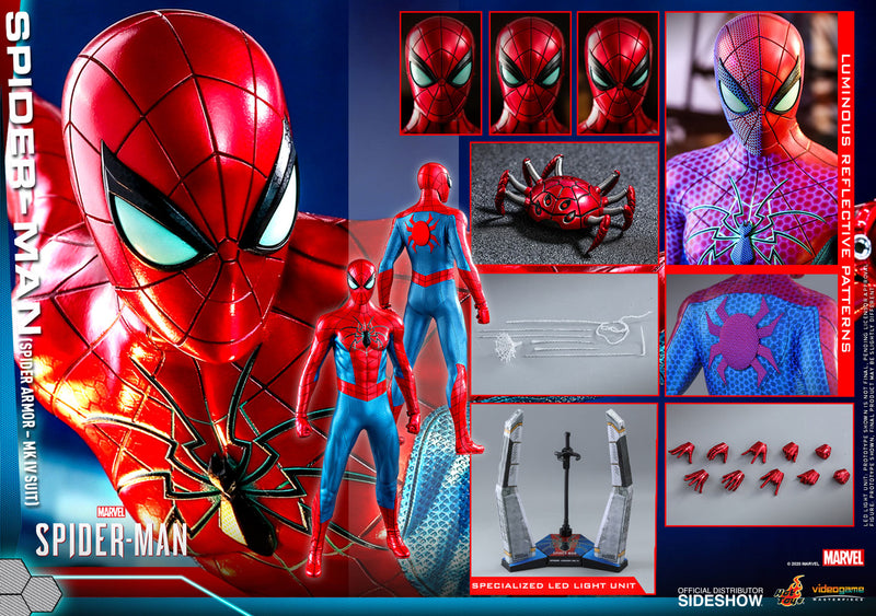 Hot Toys 1/6 Marvel's Spider-Man Game Spider Man (Spider Armor - MK IV |  ToyArena