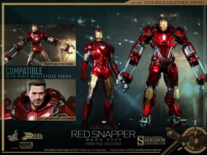 iron man mark 35 red snapper