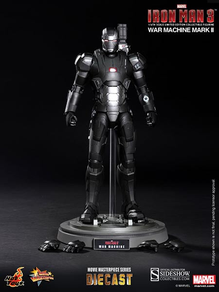 Hot Toys 16 Iron Man 3 War Machine Mark Ii Diecast Iron Man Sixth Scale Figure Mms198 D03