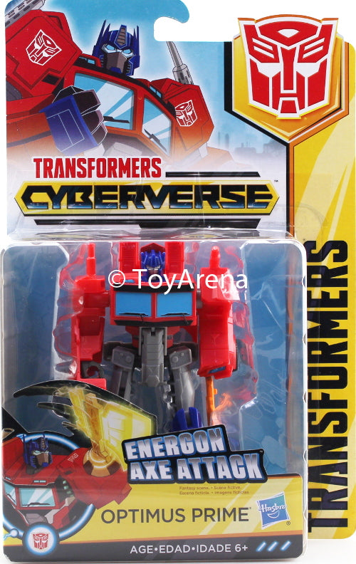 transformers cyberverse warrior class optimus prime