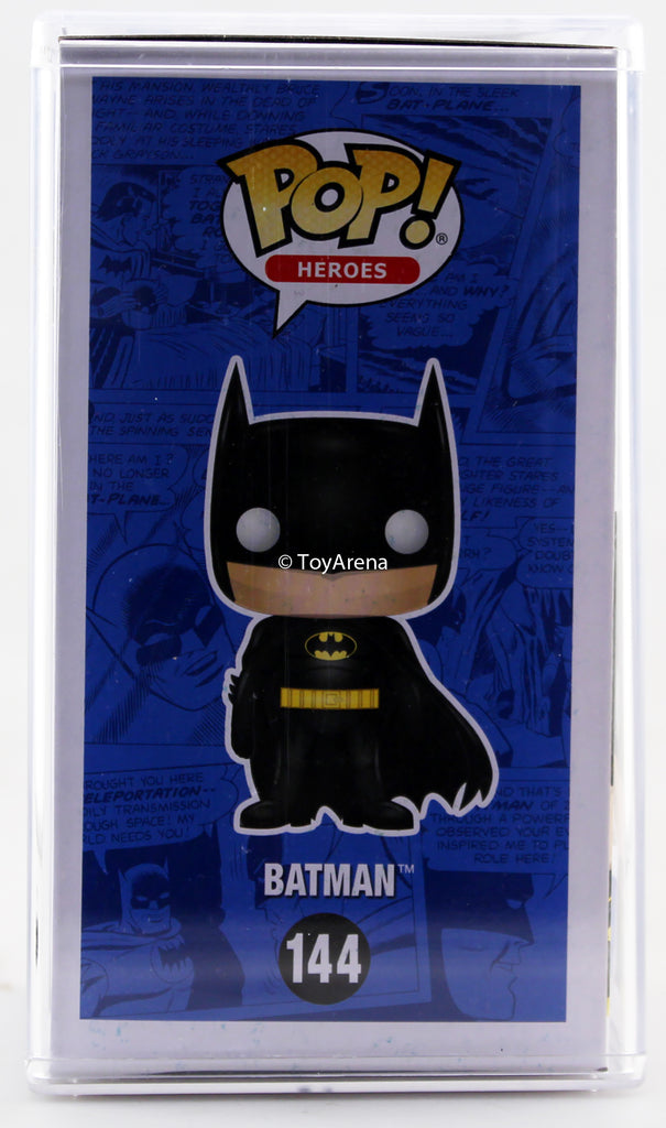 Funko Pop Orange Chrome Batman NYCC 2018 Exclusive with Hard Case | ToyArena