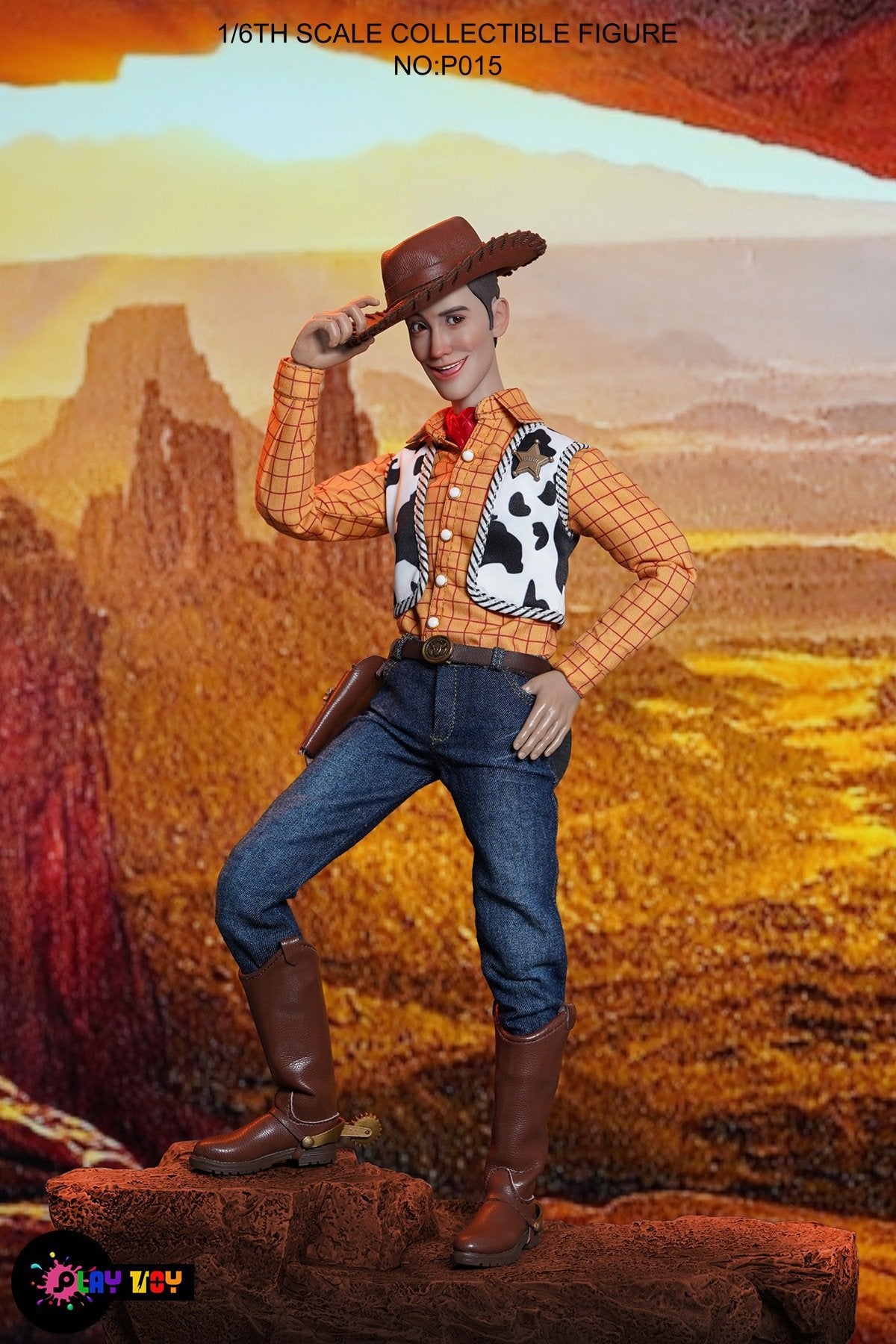 Play Toys 1/6 Happy Cowboy Sixth Scale Figure P015 | ToyArena