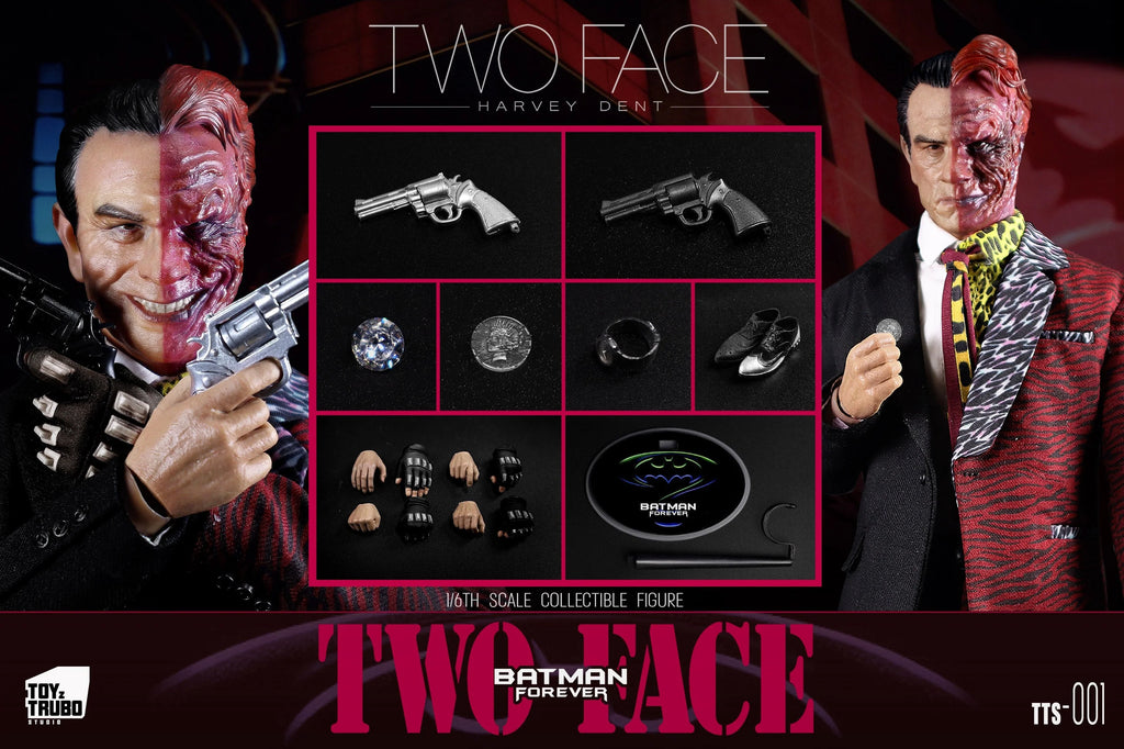 Toyz Trubo Studio 1/6 Batman Forever Two Face Harvey Dent Sixth Scale |  ToyArena