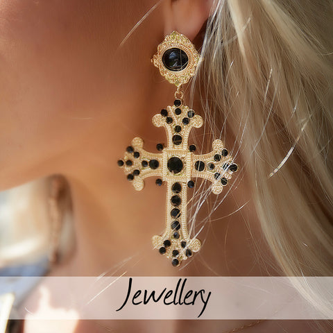 Womens fashion jewellery, earrings, pendants, boho, necklaces