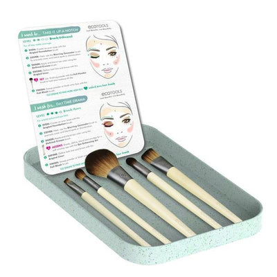 EcoTools 6 Piece Makeup Brush Starter Collection - Hey Sara