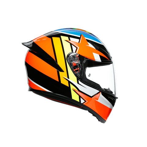 AGV CASCO INTEGRALE CORSA R E2205 MULTI SUPERSPORT BLU ROSSO GIALLO